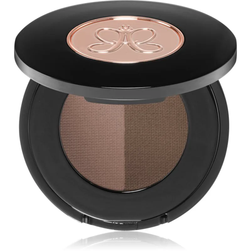Anastasia Beverly Hills Brow Powder Duo πούδρα Για τα φρύδια απόχρωση Ebony 2x0,8 γρ