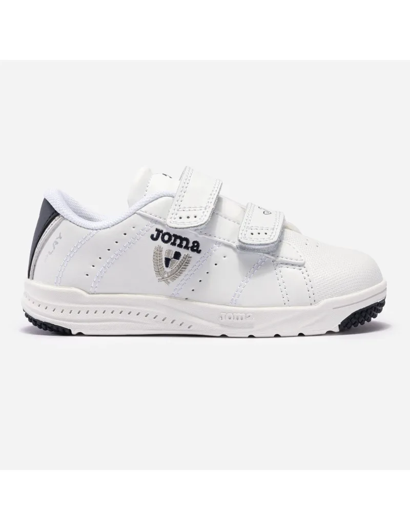 Joma Παιδικά Sneakers με Σκρατς για Αγόρι Λευκά WPLAYW2122V