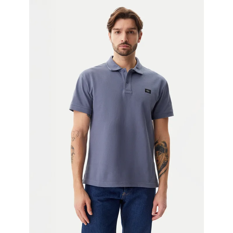 Calvin Klein Jeans Polo J30J327040 Μπλε Regular Fit