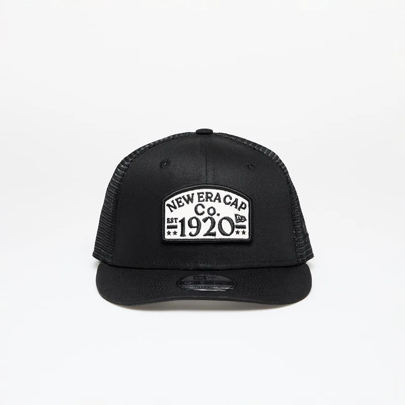 Cap New Era Patch 9FIFTY Trucker Cap Black S-M
