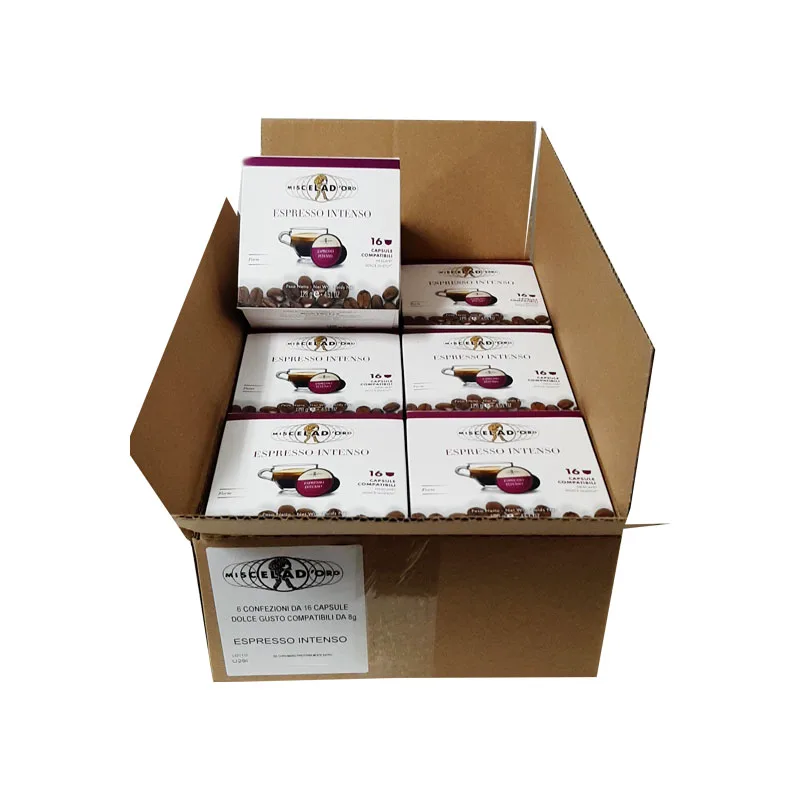 Miscela d’oro Dolce Gusto Espresso Intenso - 96 τεμάχια (6x16)