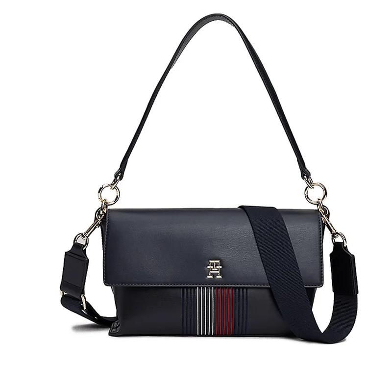 Γυναικεία Τσάντα Ώμου Χιαστί Tommy Hilfiger AW0AW16795 DW6 Μπλε