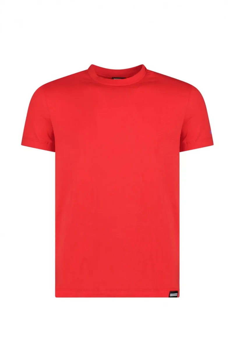 DSQUARED2 UNDERWEAR ΕΣΩΡΟΥΧΟ T-SHIRT ROUND NECK ΚΟΚΚΙΝΟ