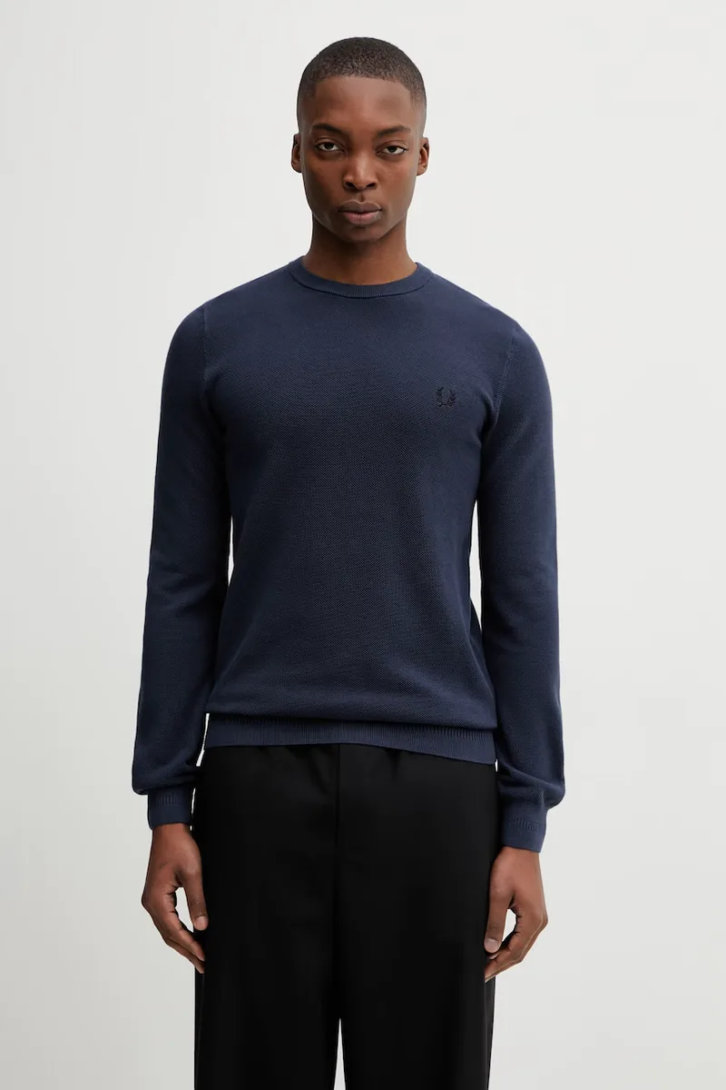 Fred Perry Βαμβακερό πουλόβερ Fred Perry