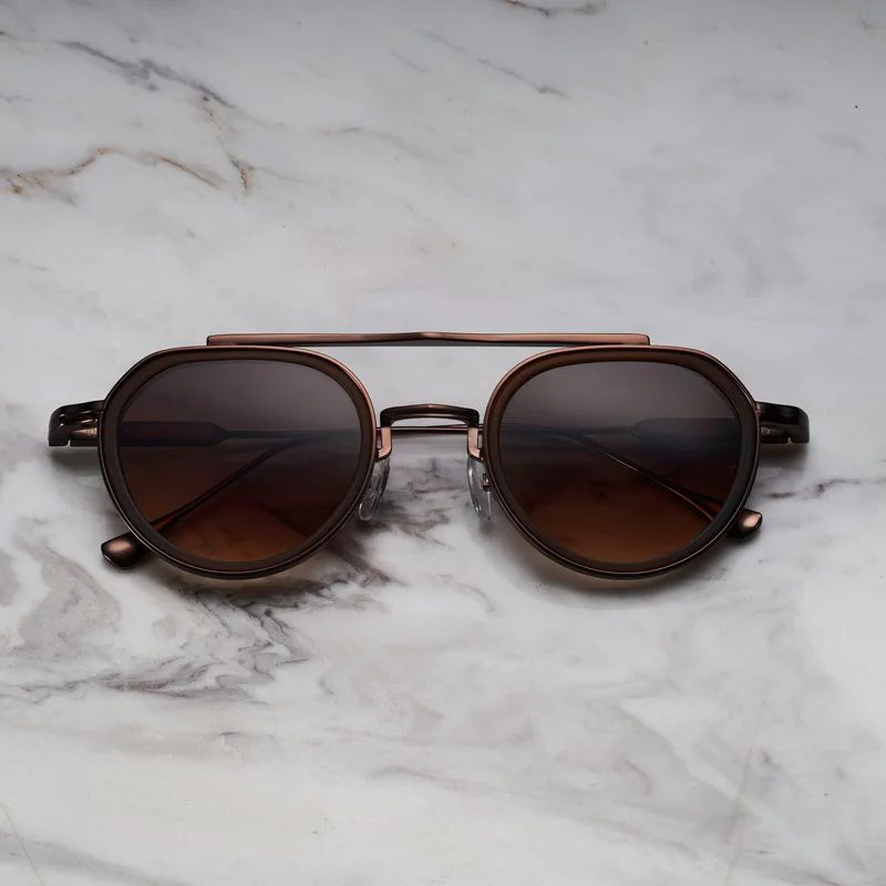TEX A20EP5M - TEX - MATT BRONZE & MATT BROWN - GRADIENT BROWN Sunglasses | Matt Bronze & Matt Brown - Gradient Brown | Matt Bronze & Matt Brown - Gradient Brown Shades | Explicit Poets Sunglasses