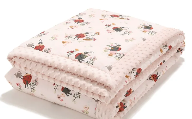 Κουβέρτα XL 140×200 Mirella – Powder Ροζ