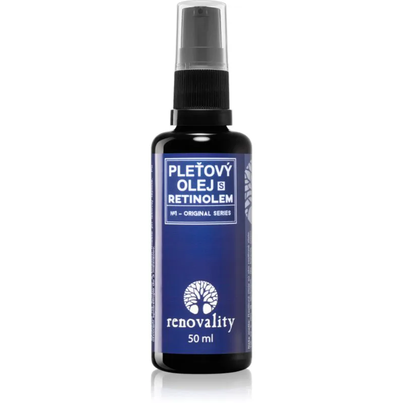 Renovality Original Series Facial Oil with Retinol λάδι προσώπου για ώριμη επιδερμίδα προσώπου 50 ml