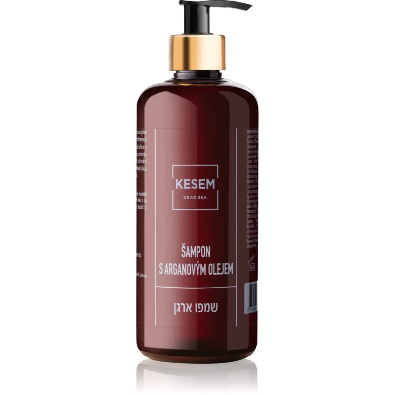 KESEM Argan Shampoo with Dead Sea Minerals σαμπουάν αργάν με μεταλλικά στοιχεία απο τη Νεκρά θάλασσα 500 ml