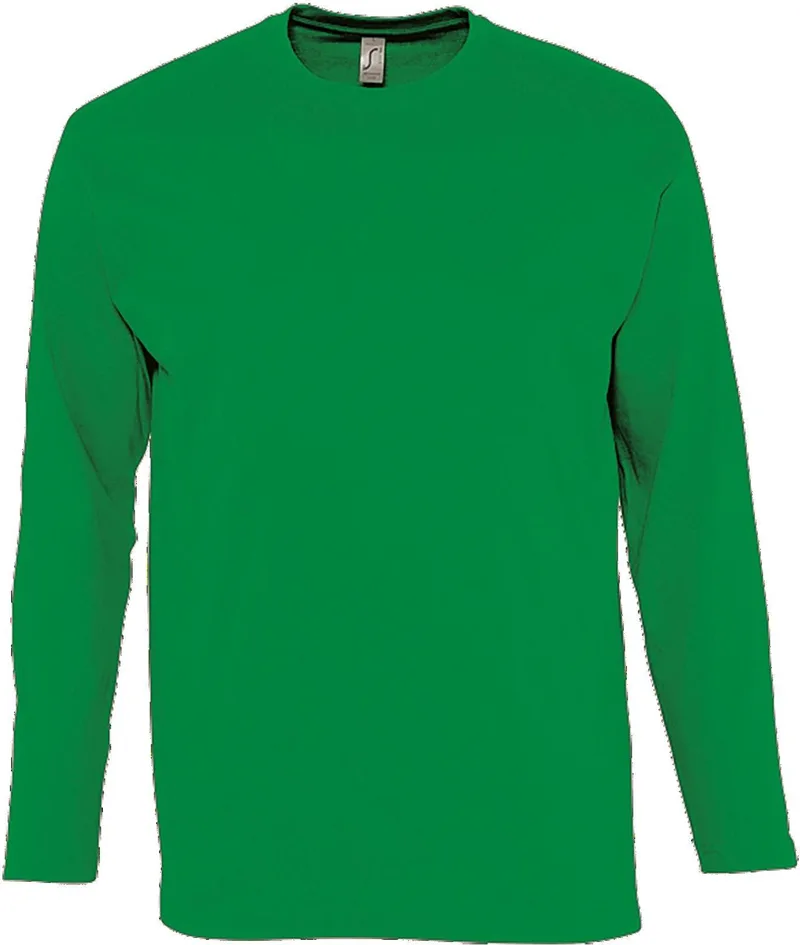 Μακρυμάνικο T-Shirt Monarch SOLS 11420 Kelly Green