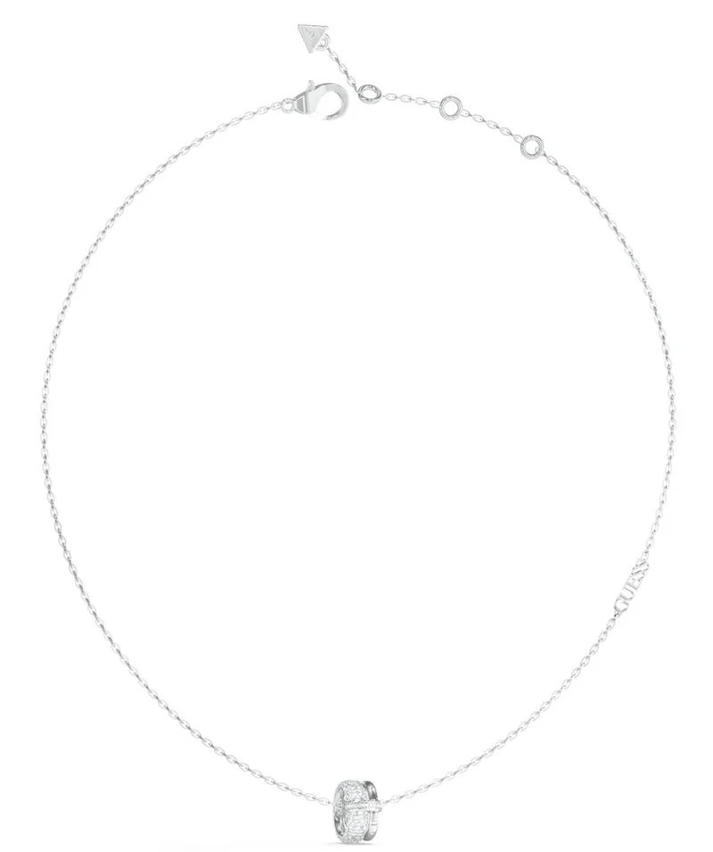 GUESS STEEL Κολιέ από Ανοξείδωτο ατσάλι Silver JUBN05195JWRHT/U