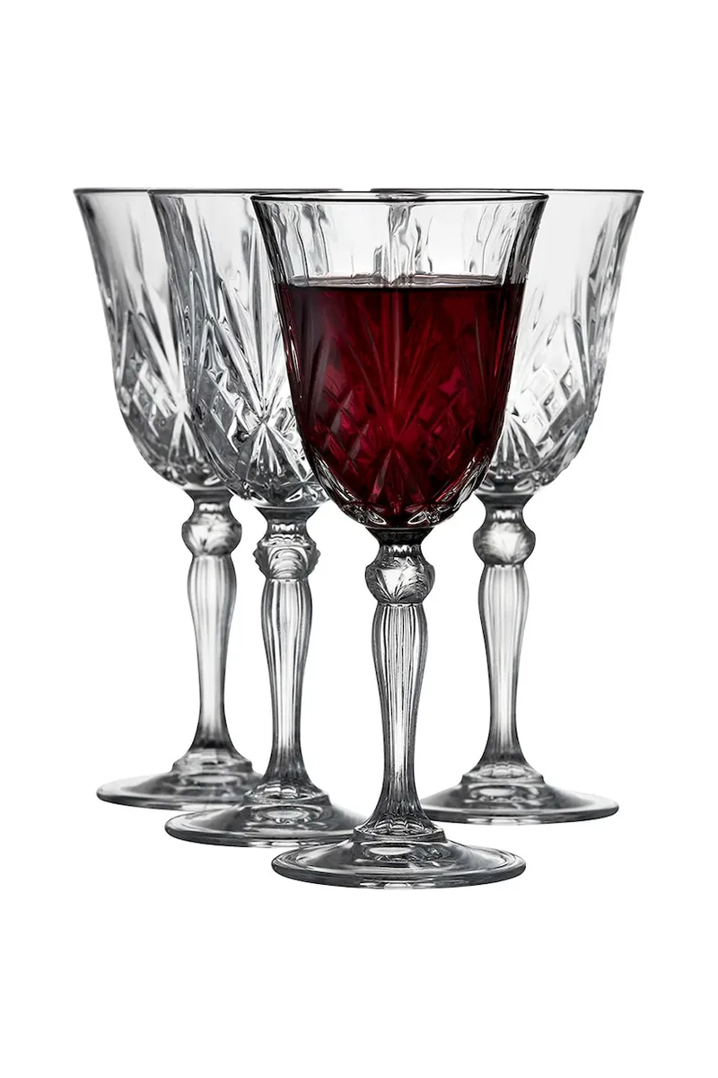 Σετ ποτηριών κρασιού Lyngby Melodia 270 ml 4-pack
