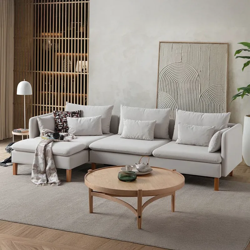 Γωνιακός Καναπές Flexy Relax - Cream 752Est1313 (285x150x75x100)