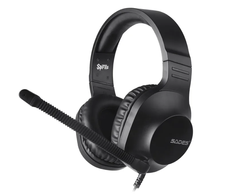 SADES Gaming Headset Spirits SA-721 Multiplatform 3.5mm μαύρα AKOUSTIKA14