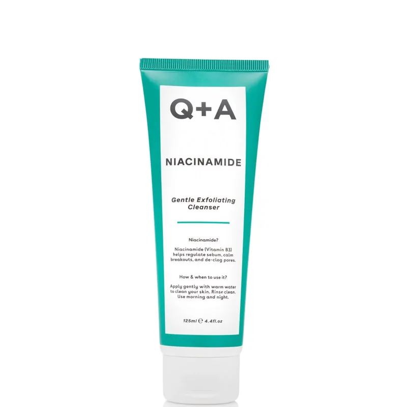 Q+A Niacinamide Gentle Exfoliating Cleanser (125ml)