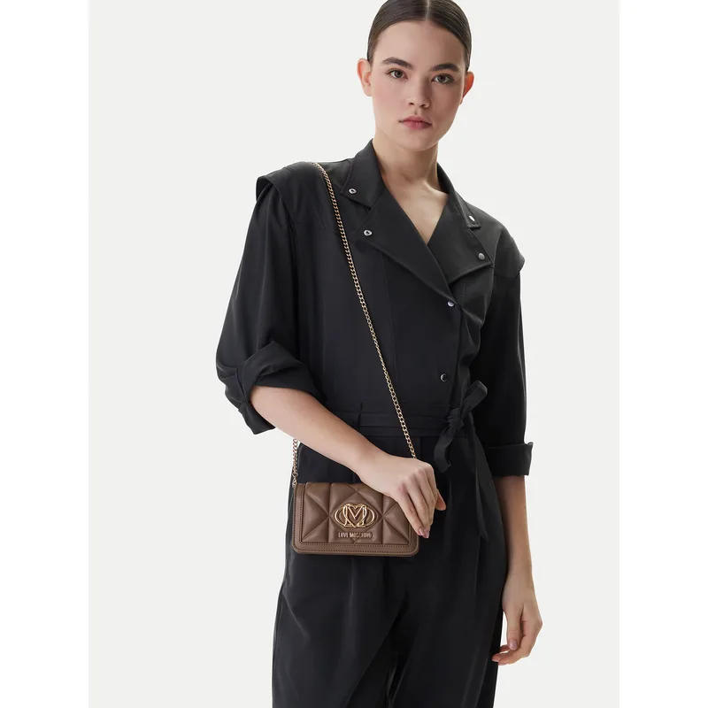 Τσάντα LOVE MOSCHINO JC5640PP1OLC0203 Καφέ