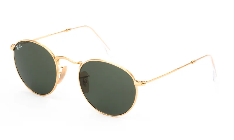 RAY BAN ΓΥΑΛΙΑ ΗΛΙΟΥ RAY BAN ROUND METAL 3447 001 4721 3447 Χρυσό