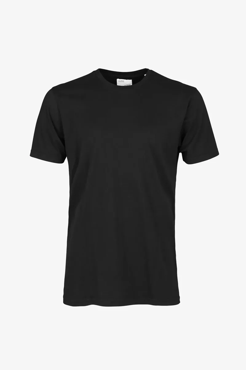 Colorful Standard ανδρικό T-shirt μονόχρωμο Relaxed Fit - CS1001 Μαύρο