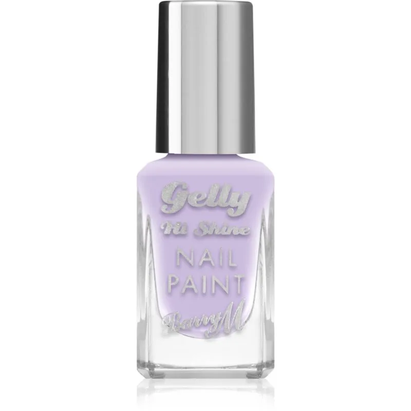 Barry M Gelly Hi Shine βερνίκι νυχιών απόχρωση Lavender 10 ml