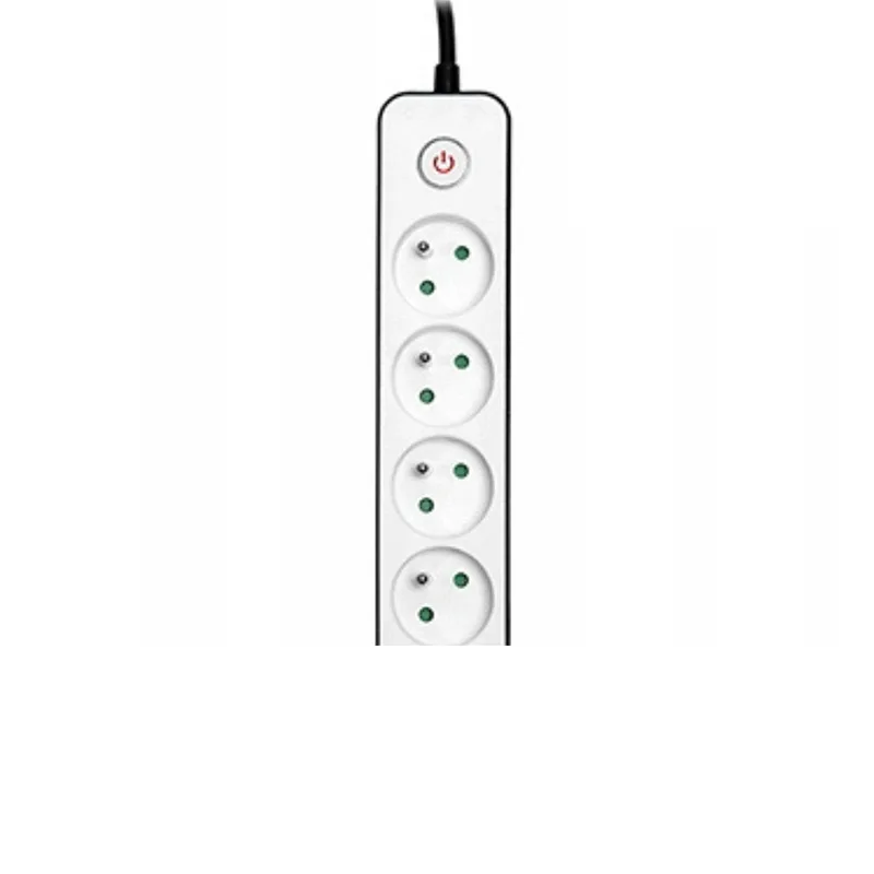 BORMANN BCR1011 Πολύμπριζο 4 Θέσεων 3x1.5mm με Διακόπτη 066286