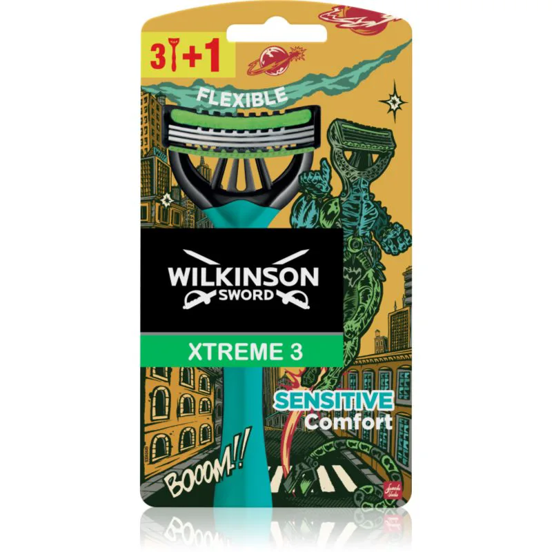 Wilkinson Sword Xtreme 3 Sensitive Comfort μιας χρήσεως ξυραφάκια για άντρες 4 τμχ