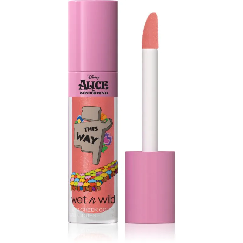 Wet n Wild Alice in Wonderland βάλσαμο για τα χείλη και ρουζ απόχρωση This Way 6.5 ml