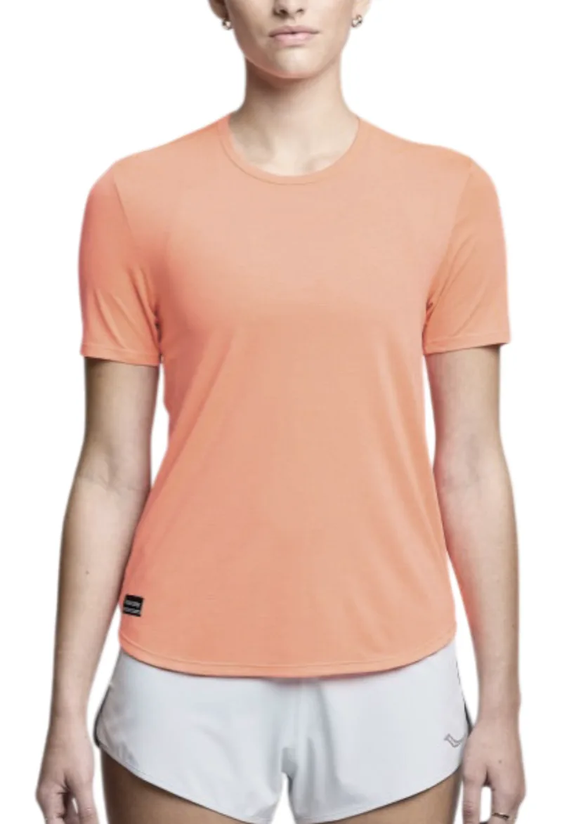 Μπλούζα Κοντομάνικη Saucony Stopwatch SAW800484-CMH Γυναικείο