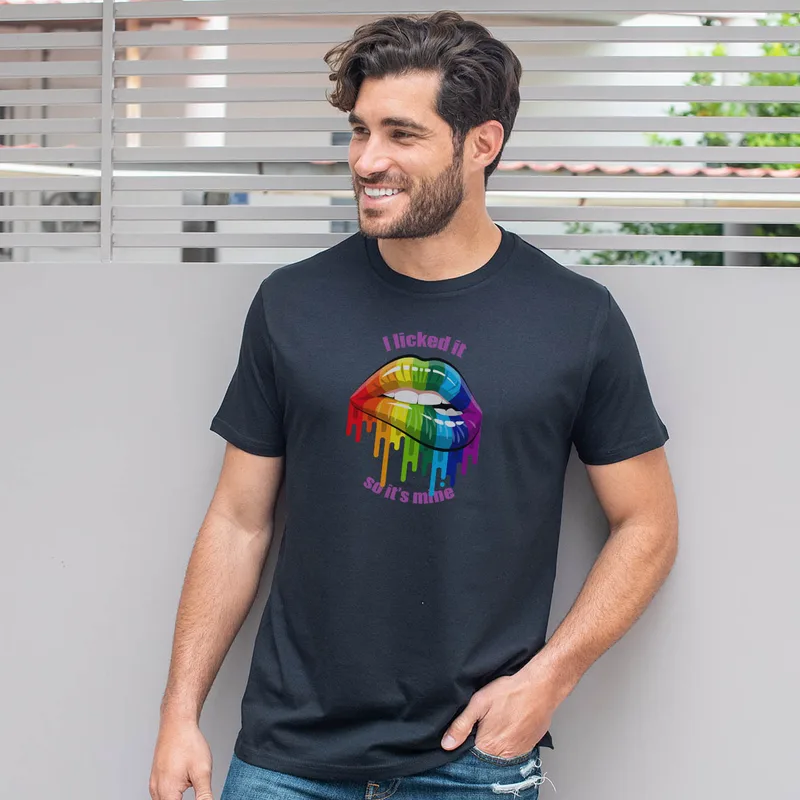 It's Mine - Organic Vegan T-Shirt Unisex - Μαύρο - M