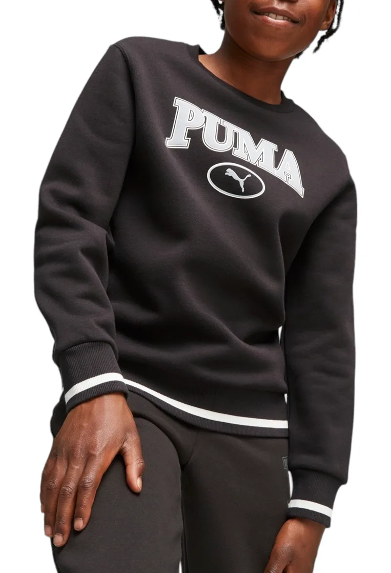 Μπλούζα Μακρυμάνικη Puma Squad Crew FL B 676355-01 Αγόρι