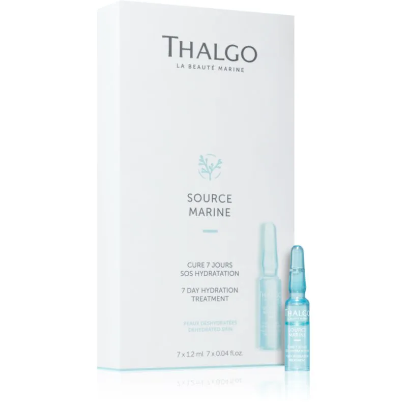 Thalgo Source Marine 7 Day Hydration Treatment 7- ημερών επανορθωτική θεραπεία για έντονη ενυδάτωση επιδερμίδας 7x1.2 ml