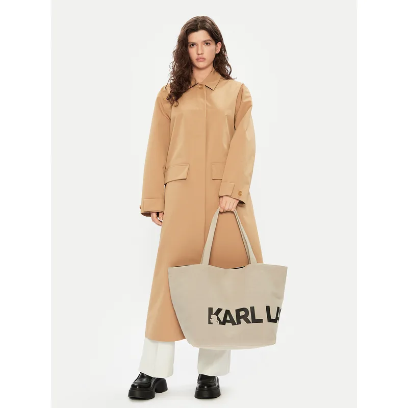 Τσάντα KARL LAGERFELD A1W50060 Μπεζ
