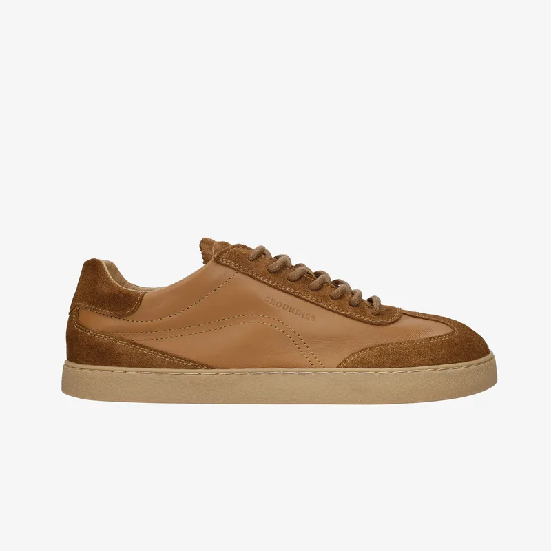 Sneakers Groundies Panama Soft Women Caramel EUR 41