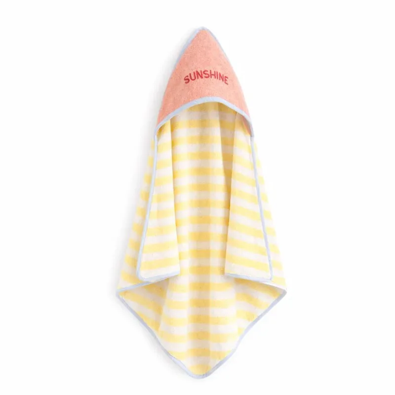 Baby Towel - Sunshine - Ροζ and Yellow - One Size