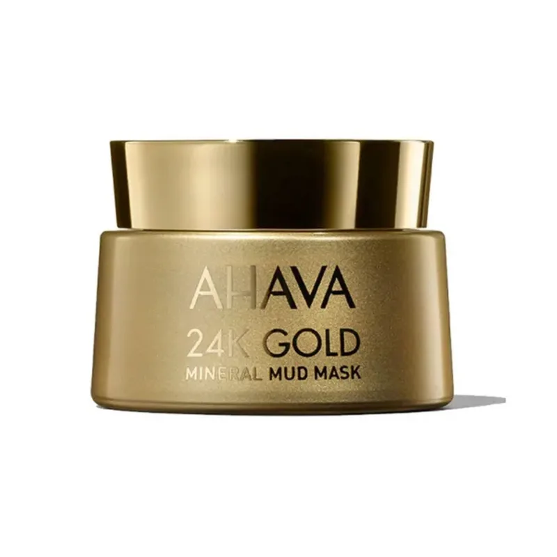Ahava Mineral Mud Gold 24K Face Mask - 50 ml