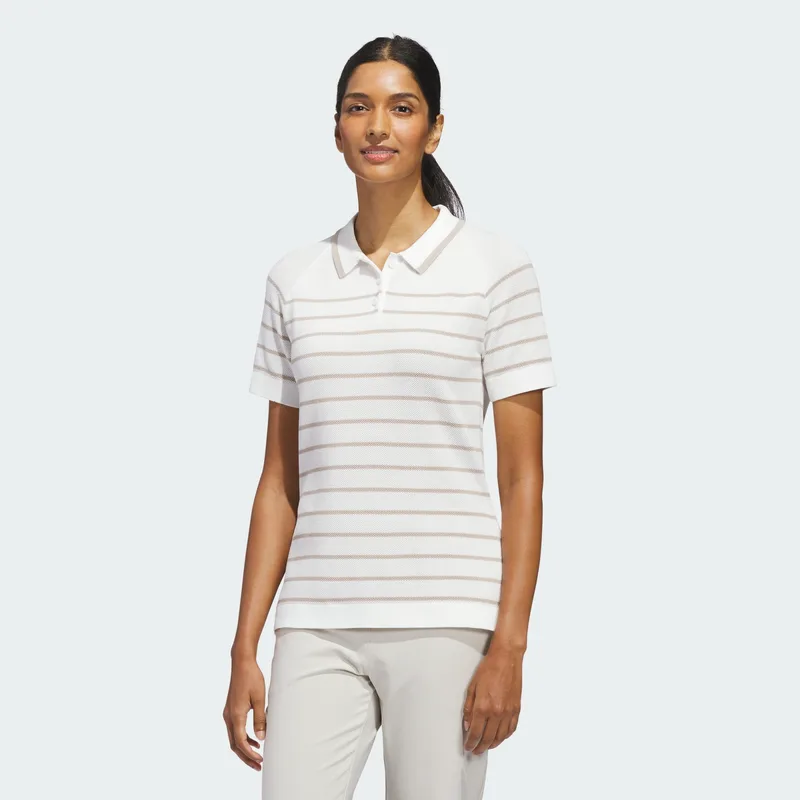 adidas W Ultimate365+ Stripe Knit Polo (9000268458_1539)