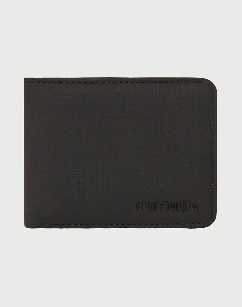 FUNKY BUDDHA Ανδρικό Πορτοφόλι FBM013-332-10-BLACK Black