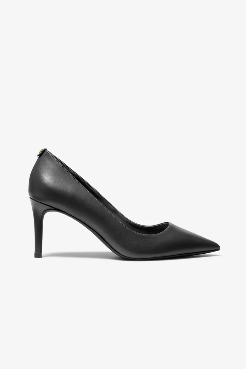 MICHAEL KORS ΠΑΠΟΥΤΣΙΑ ΓΟΒEΣ ΑLINA FLEX PUMP LOGO ΜΑΥΡΟ