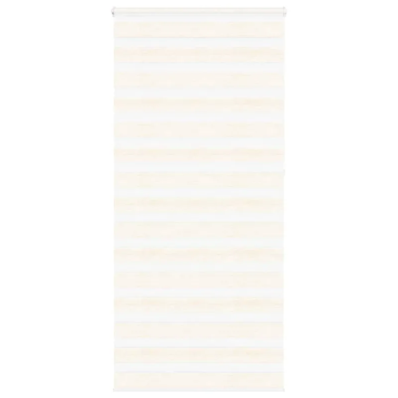 vidaXL Στόρι Ζέβρα Μάρμαρο Μπεζ 110x230 εκ. Πλάτος Υφάσματος 105,9 εκ. Πολυεστέρας