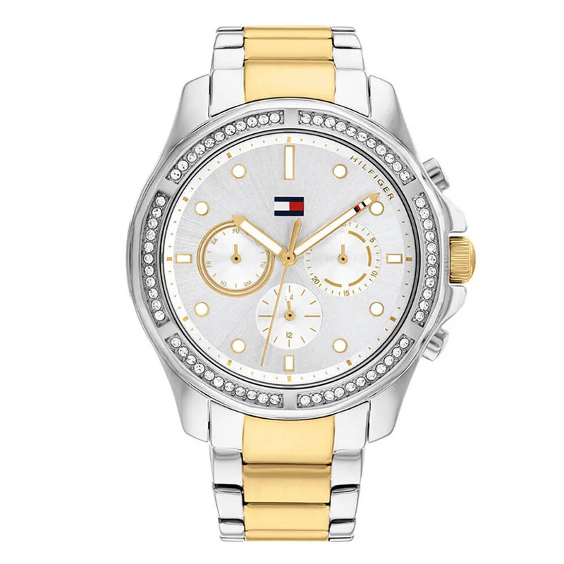 TOMMY HILFIGER Brooklyn Multifunction Two Tone Stainless Steel Bracelet 1782615