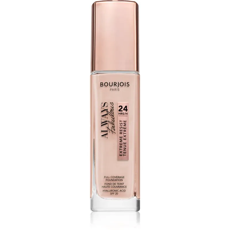 Bourjois Always Fabulous μακράς διαρκείας μεικ απ SPF 20 απόχρωση 300 Rose Sand 30 ml
