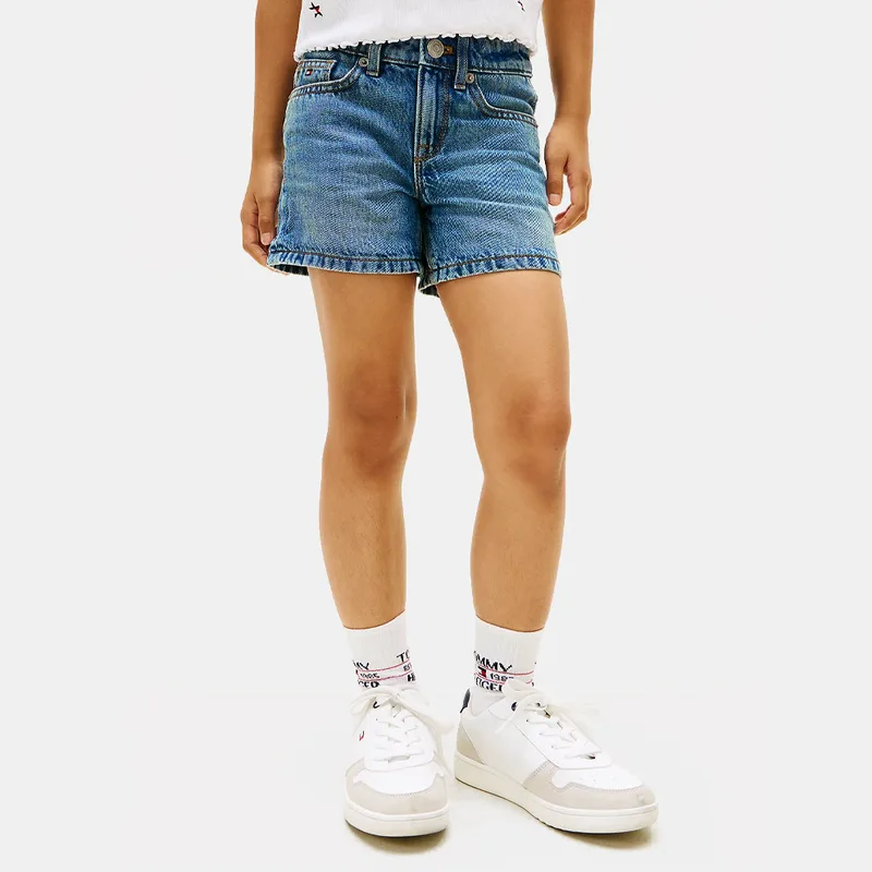Tommy Jeans Denim Παιδικό Τζιν Σορτς (9000271093_67187)