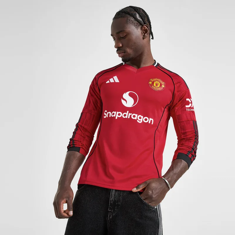 adidas Manchester United FC 25/26 Home Ανδρική Ποδοσφαιρική Φανέλα (9000237159_70686)