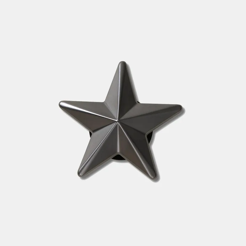 Crocs Punk Gunmetal Star διακοσμητικό Jibbitz (9000262377_7386)