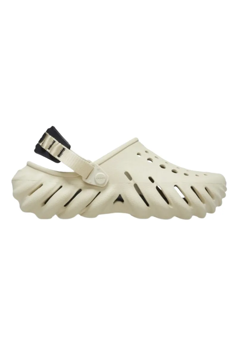 CROCS Echo Clog Unisex Παντόφλες - Μπεζ-207937-UNKNOWN