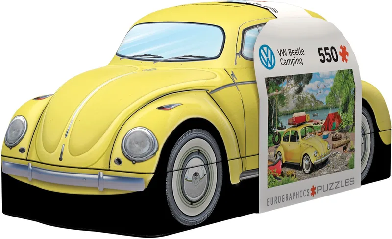 Puzzle 550τμχ VW Beetle Camping Μεταλλική Συσκευασία