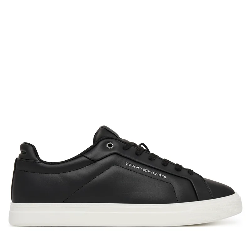 Αθλητικά Tommy Hilfiger Icon Court Light Premium FM0FM05837 Μαύρο