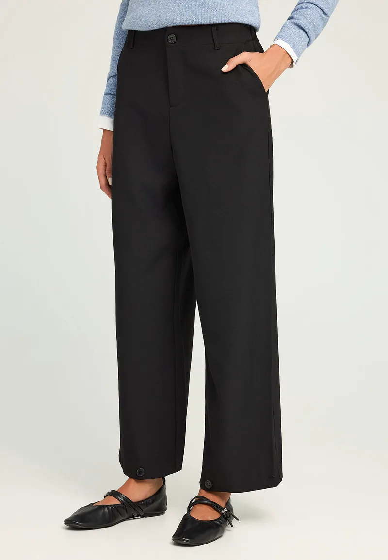 Tailored παντελόνι με κουμπί