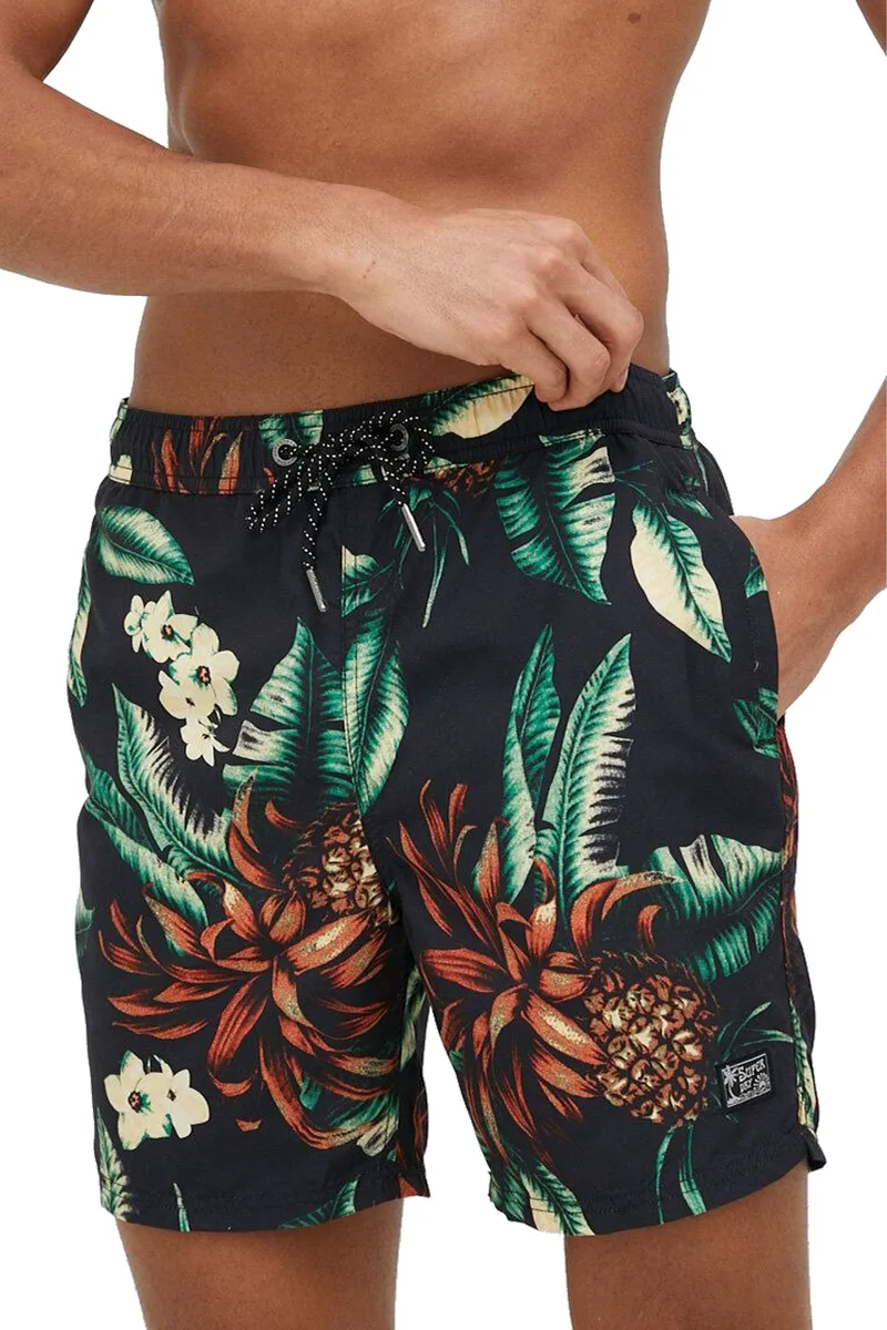 Μαγιό Βερμούδα Superdry D2 Ovin Vintage Hawaiian M3010212A-9FC Ανδρικό