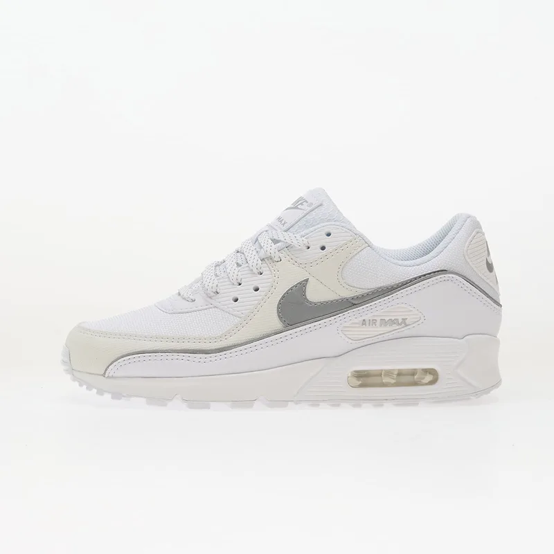 Sneakers Nike Air Max 90 Premium White/ Metallic Silver-White EUR 46