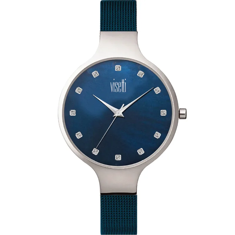 VISETTI Supernova Black Stainless Steel Bracelet RI-351SC