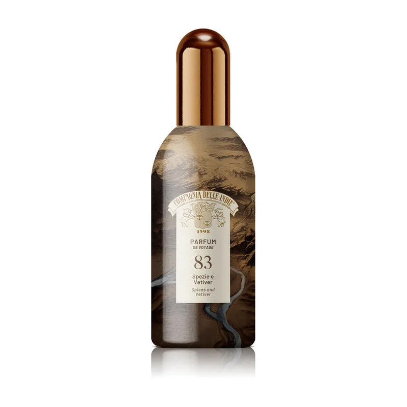 Compagnia delle indie Parfum De Voyage Spices And Vetiver - Spray Deodorant 100 ml